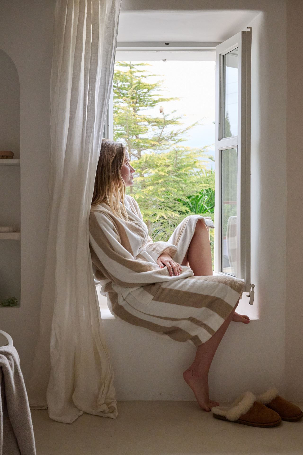 Kylpytakki beige - 4