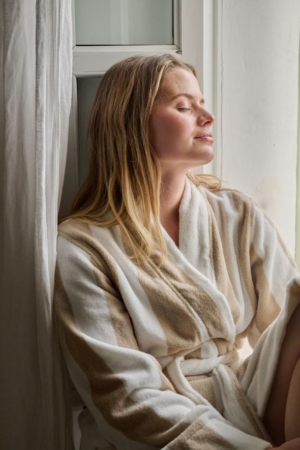 Kylpytakki beige - 2