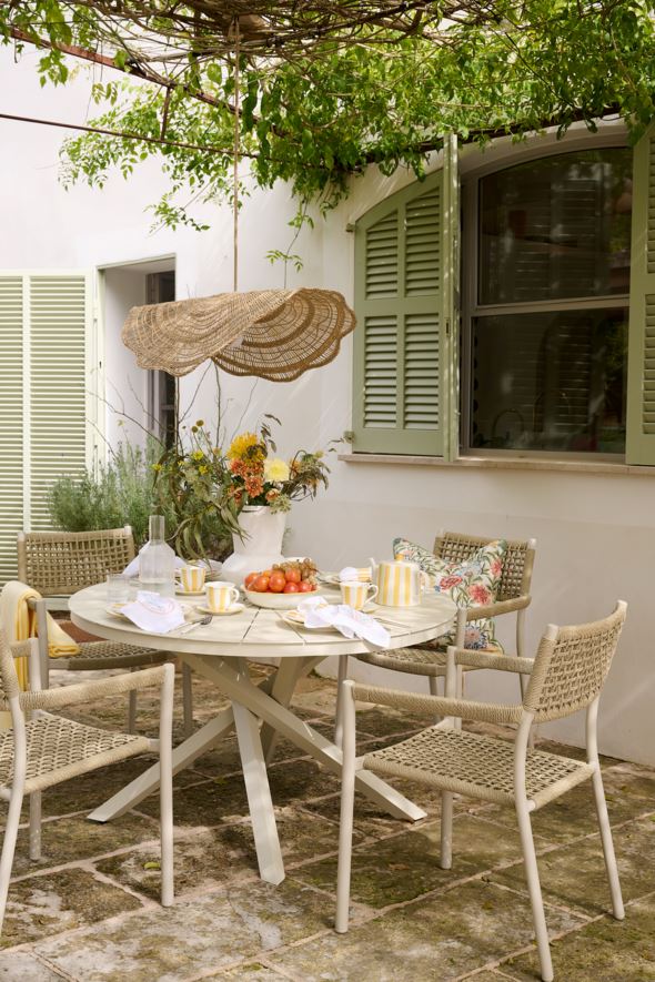 Puutarhatuoli beige - 6