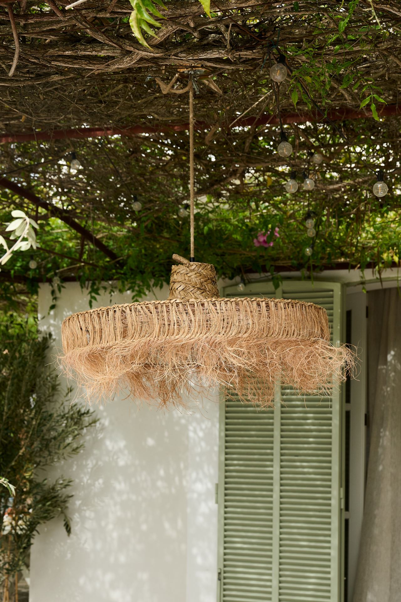 Lampunvarjostin luonnonväri - 2