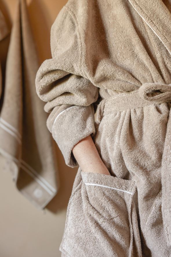 Kylpytakki beige - 5