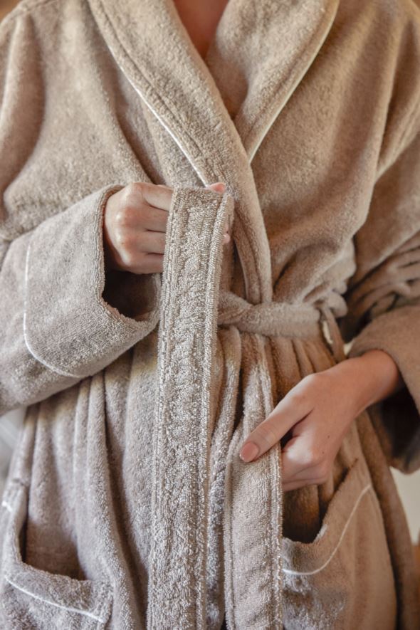 Kylpytakki beige - 2