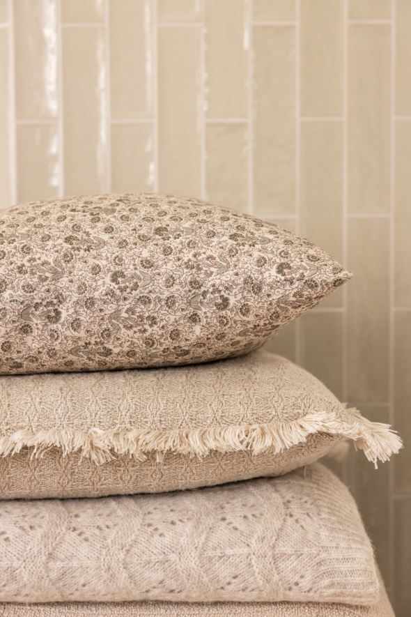 Koristetyynynpäällinen luonnonväri - 2