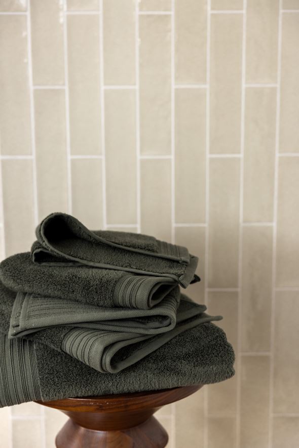 Pyyhe oliivinvihreä - 4