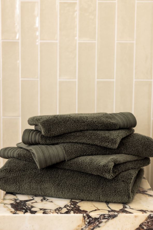 Pyyhe oliivinvihreä - 6