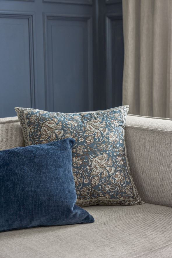 Koristetyyny sininen - 4