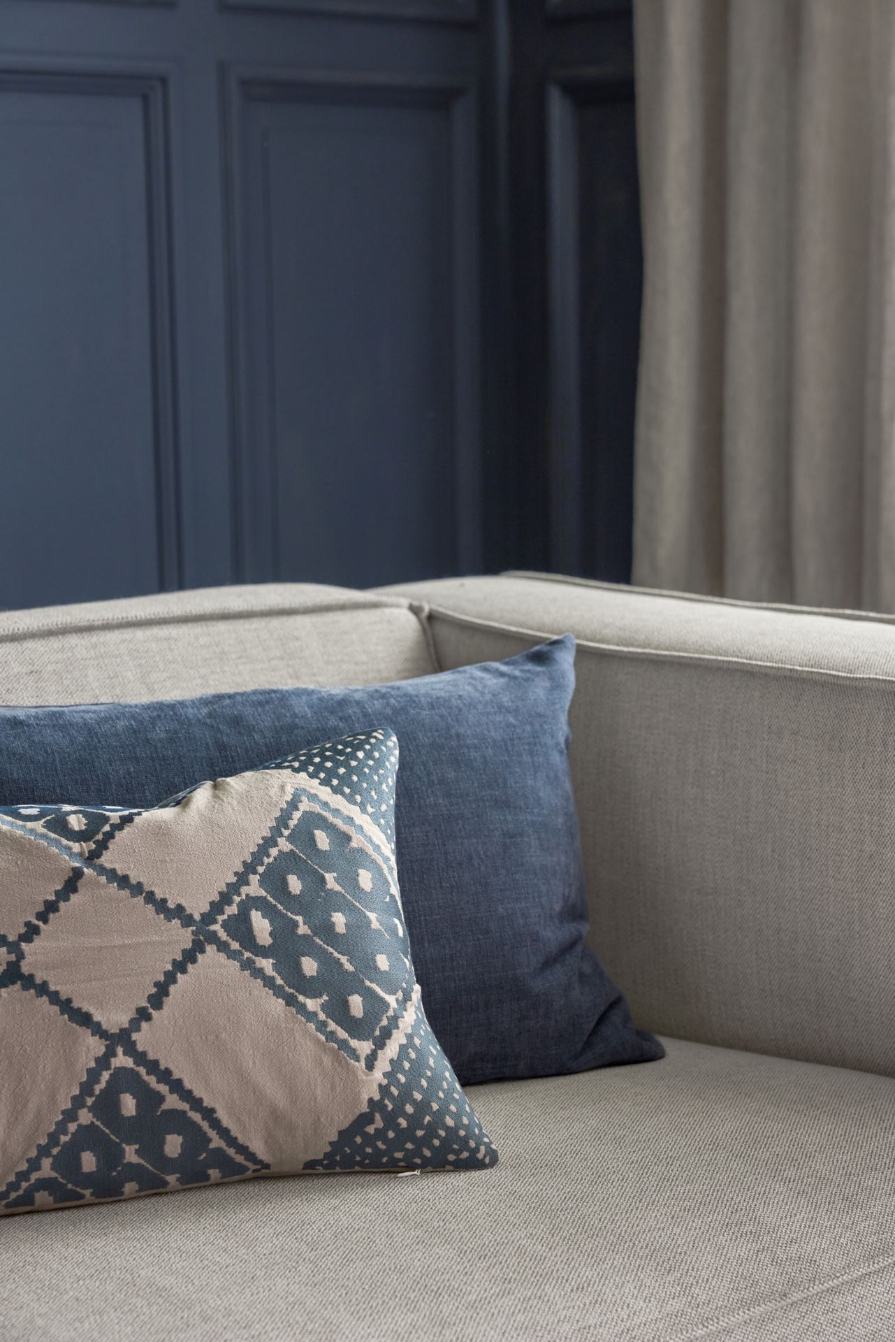 Koristetyyny sininen - 2