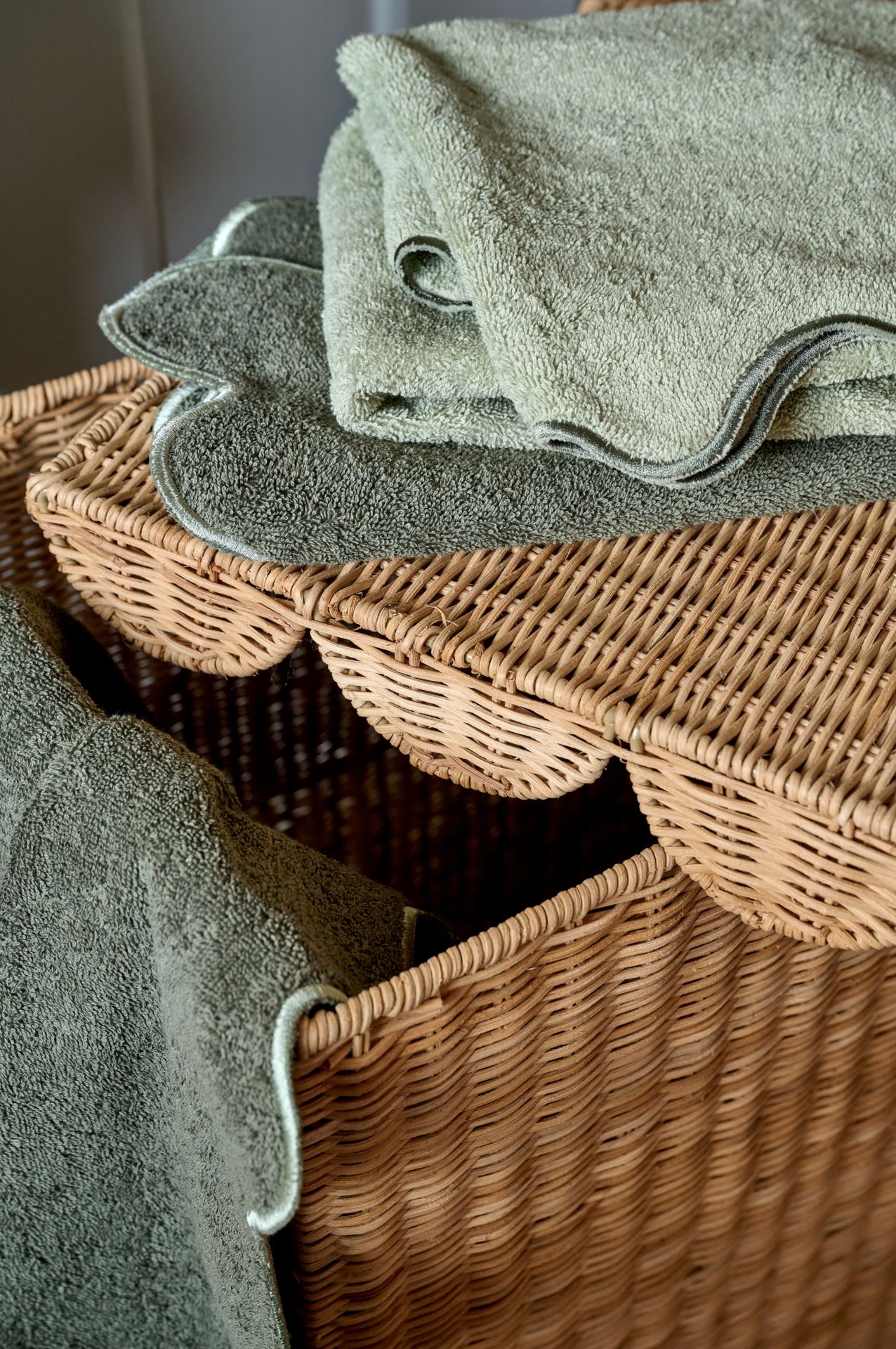 Pyyhe vaaleanvihreä - 4