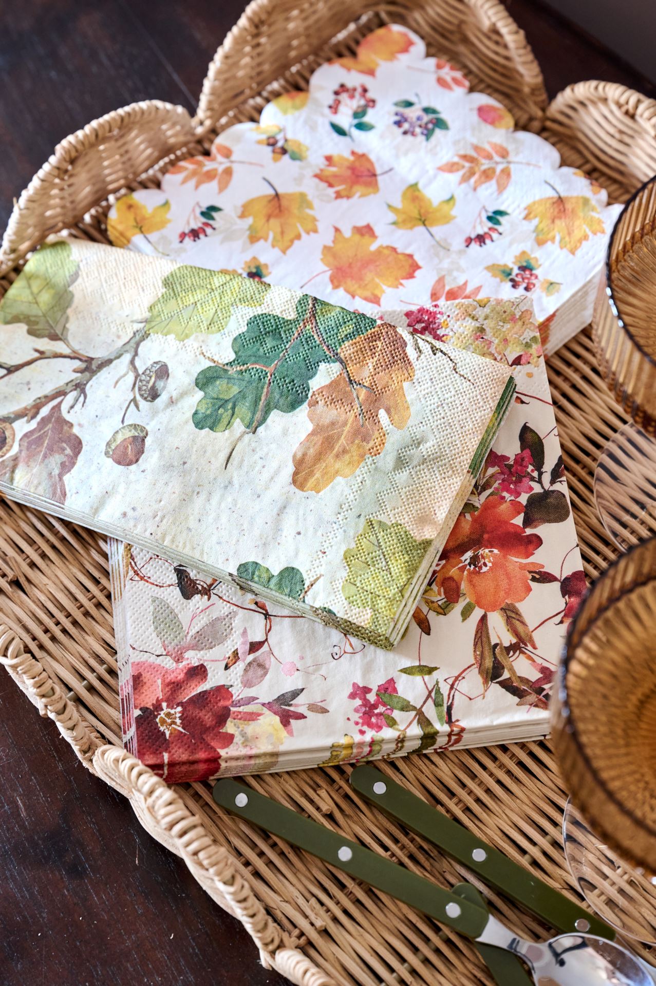 Ruokaservetit moniväri - 2