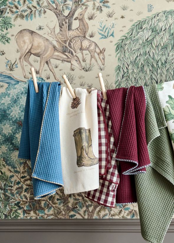 Keittiöpyyhe harmaasininen - 2