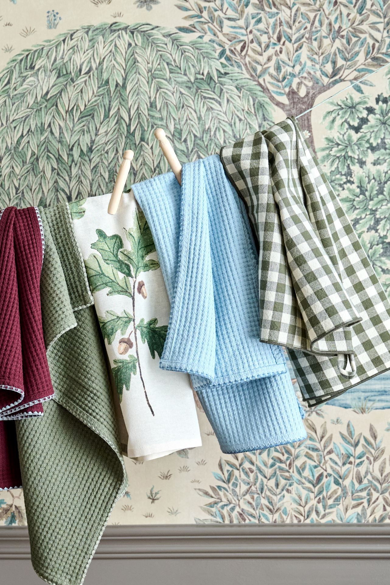 Keittiöpyyhe vihreä - 2