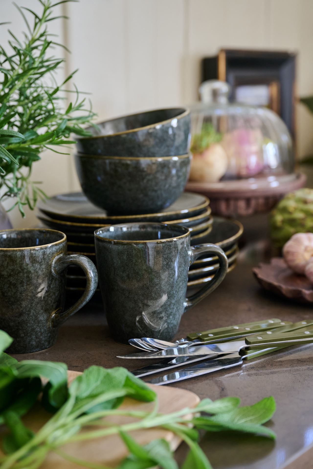 Kulho tummanruskea - 3