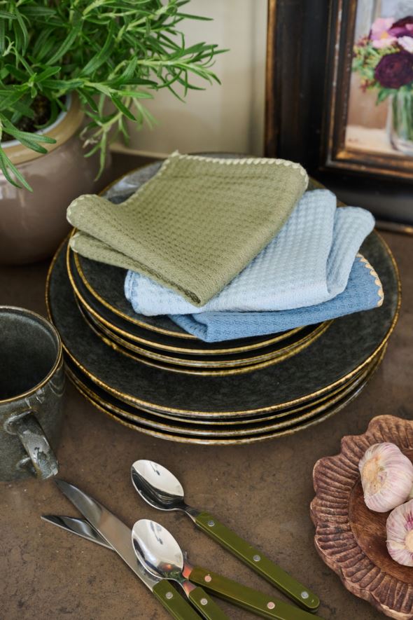 Pyyhe 3 kpl harmaasininen - 3