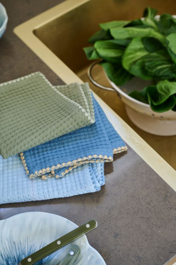 Pyyhe 3 kpl harmaasininen - 2