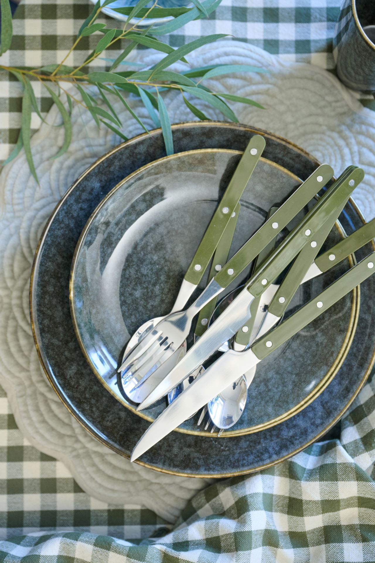 Aterinsetti 3 osaa vihreä - 2