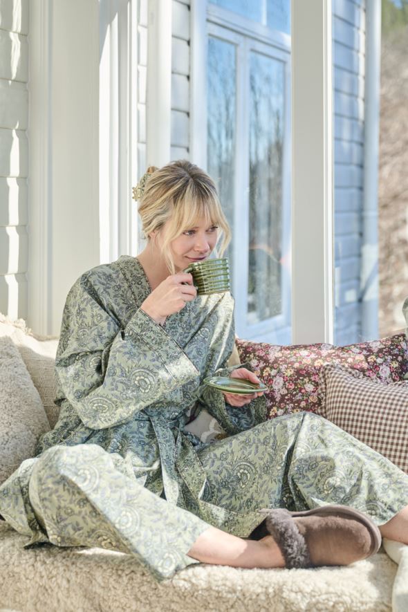 Kimono oliivinvihreä - 2