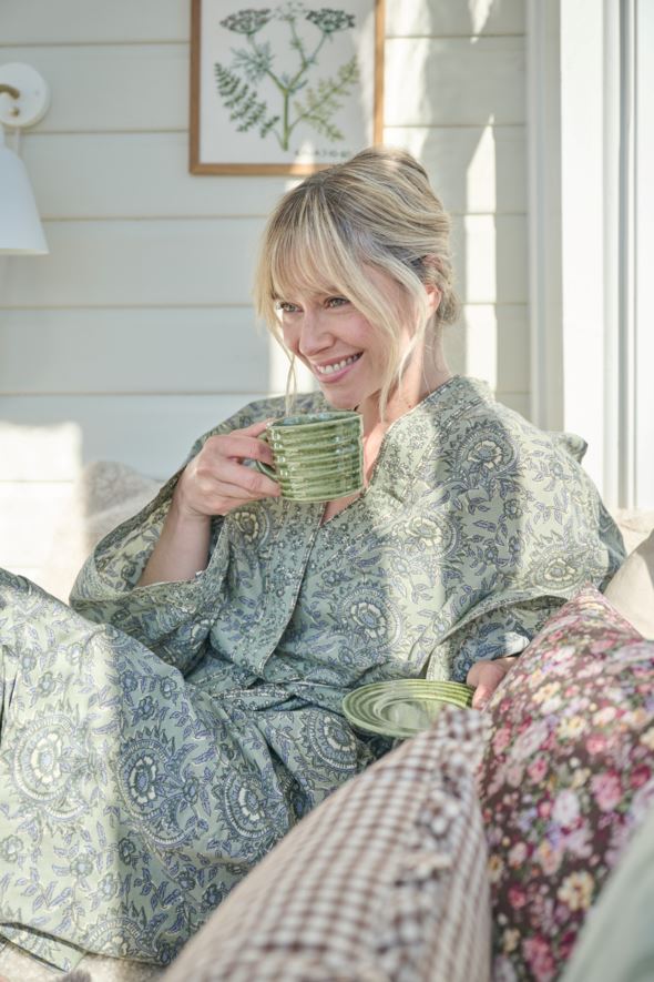 Kimono oliivinvihreä - 5