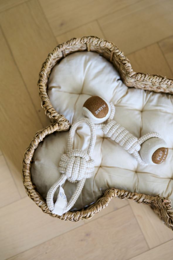 Koiranlelu moniväri/valkoinen - 3