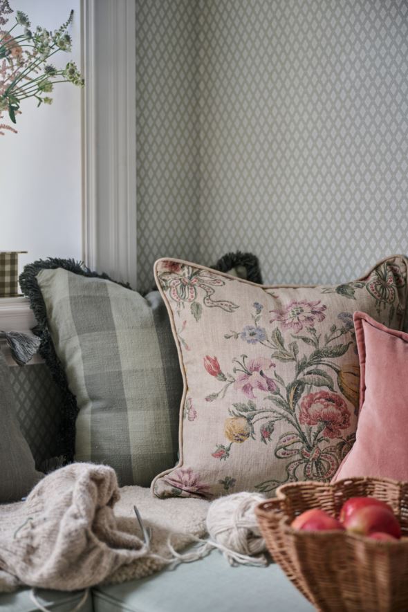 Koristetyynynpäällinen moniväri/vihreä - 2