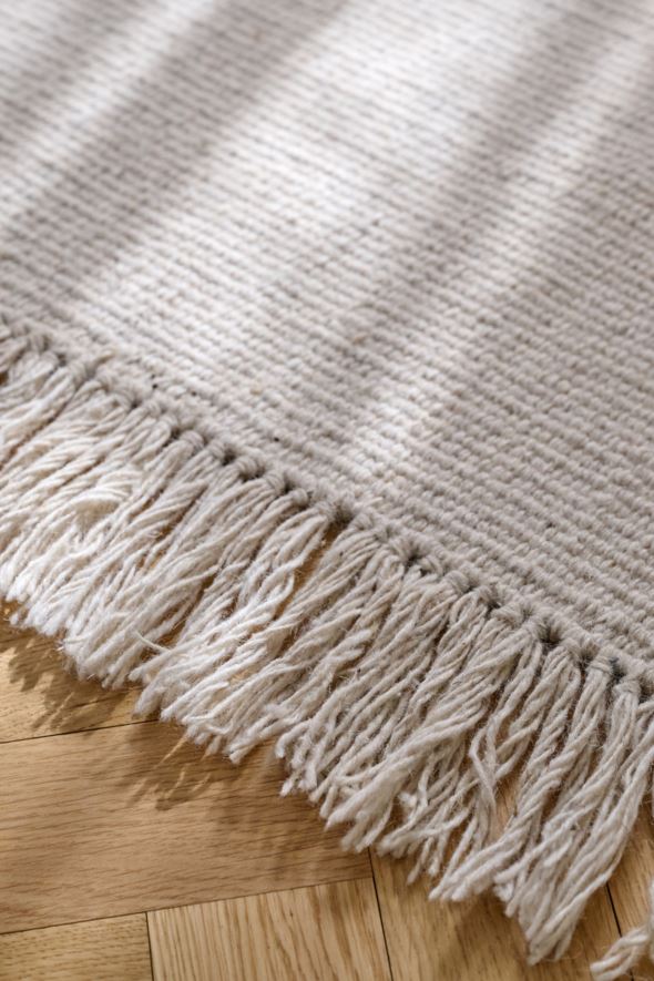 Villamatto vaalean beige - 2