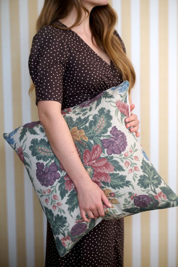 Koristetyynynpäällinen moniväri/vihreä - 3