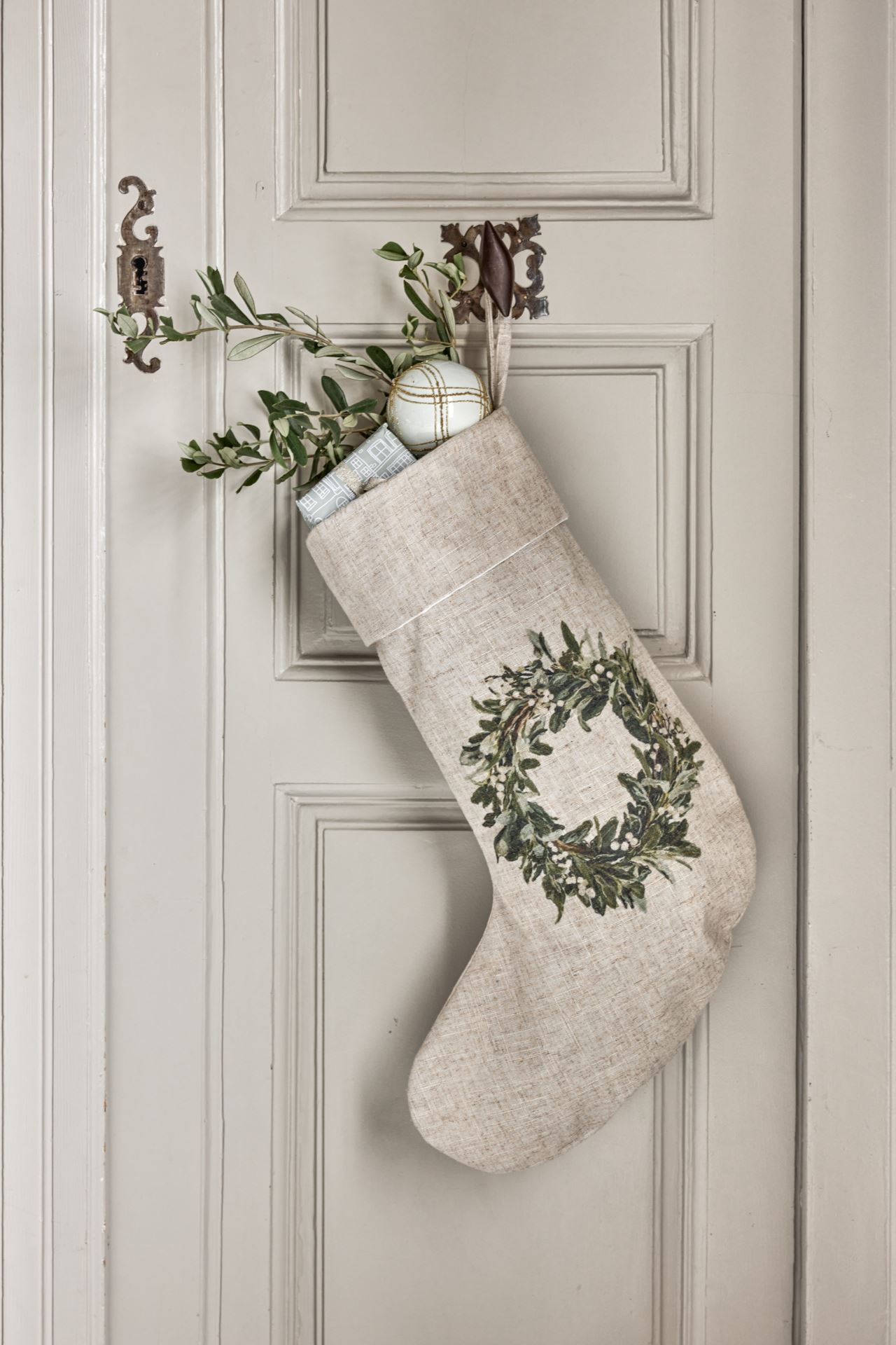 Joulusukka moniväri/vihreä - 35x50 cm moniväri/vihreä - 1