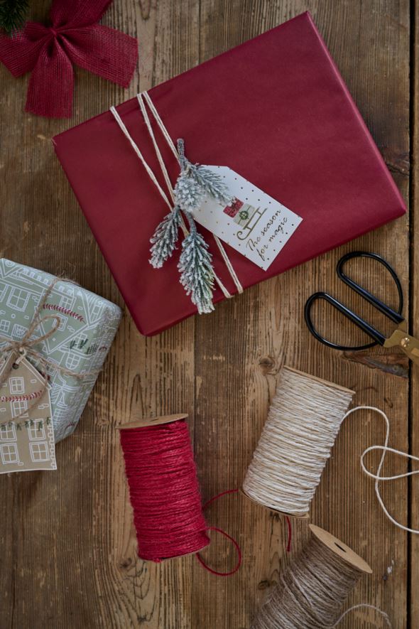 Lahjanauha moniväri/valkoinen - 30 m moniväri/valkoinen - 1