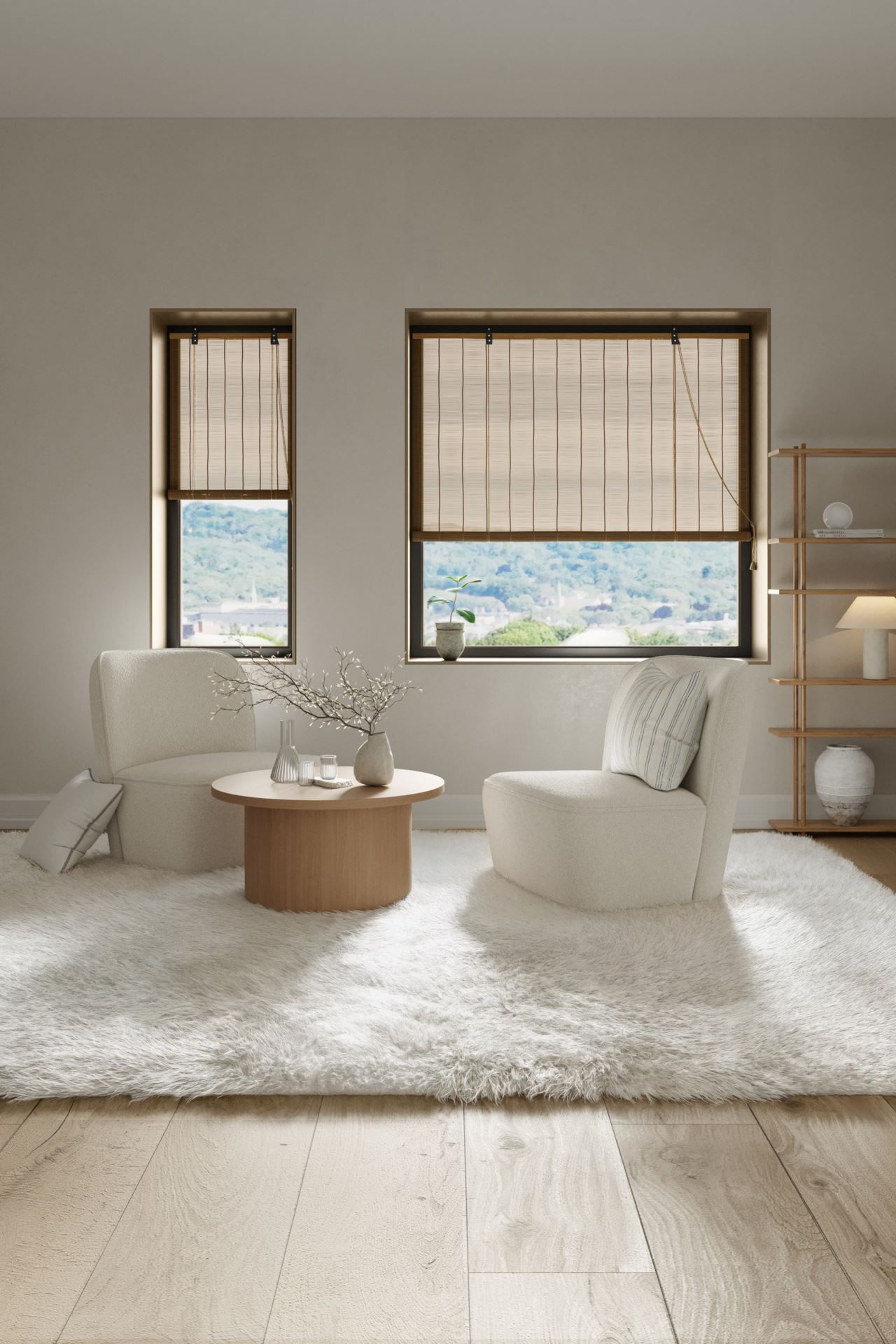 Rullaverhot luonnonväri - 7