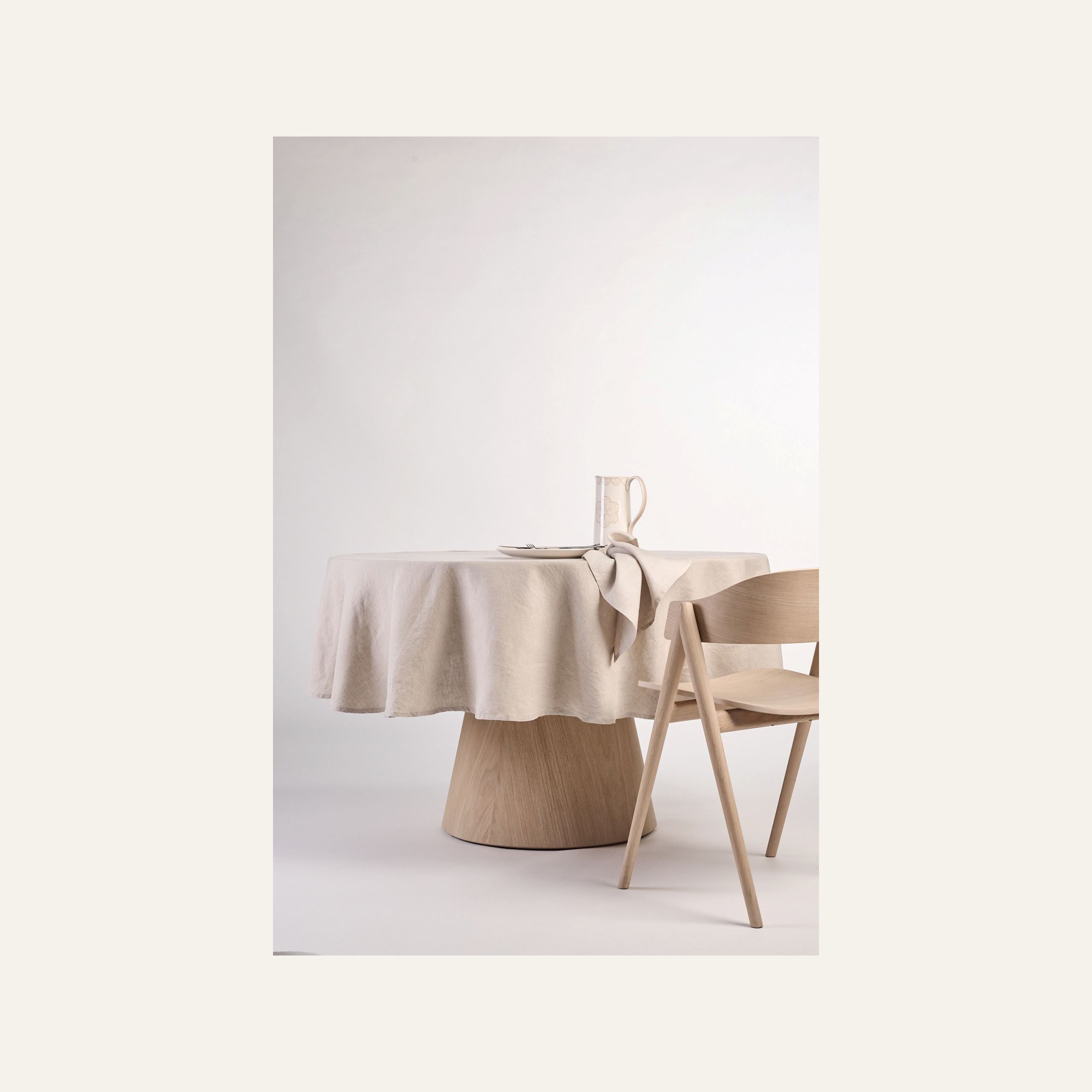 Pellavaliina luonnonväri - 5