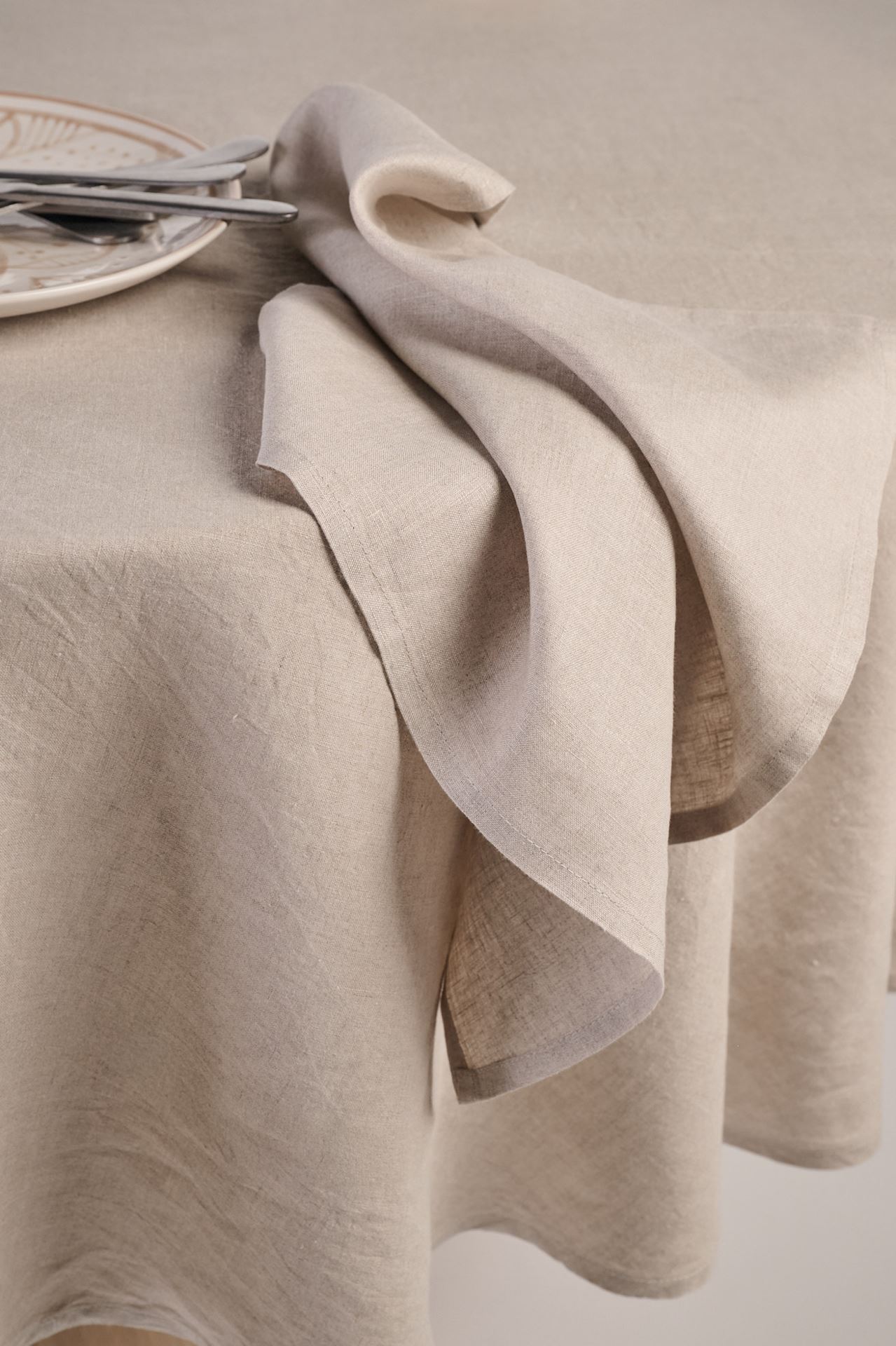 Pellavaliina luonnonväri - 6