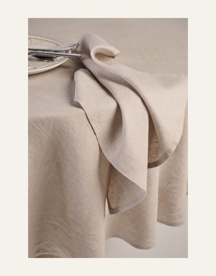 Pellavaliina luonnonväri - 6