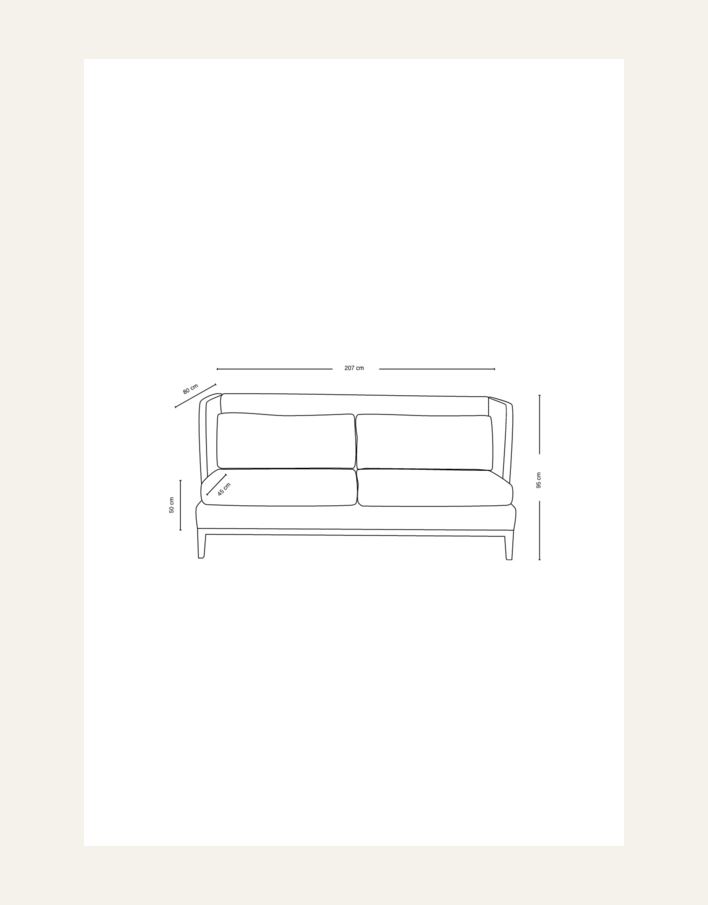 Keittiösohva beige - 11