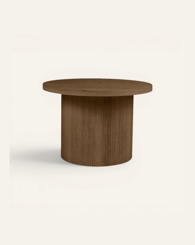 Sohvapöytä ruskea - 60x60x41 cm ø60 ruskea - 1