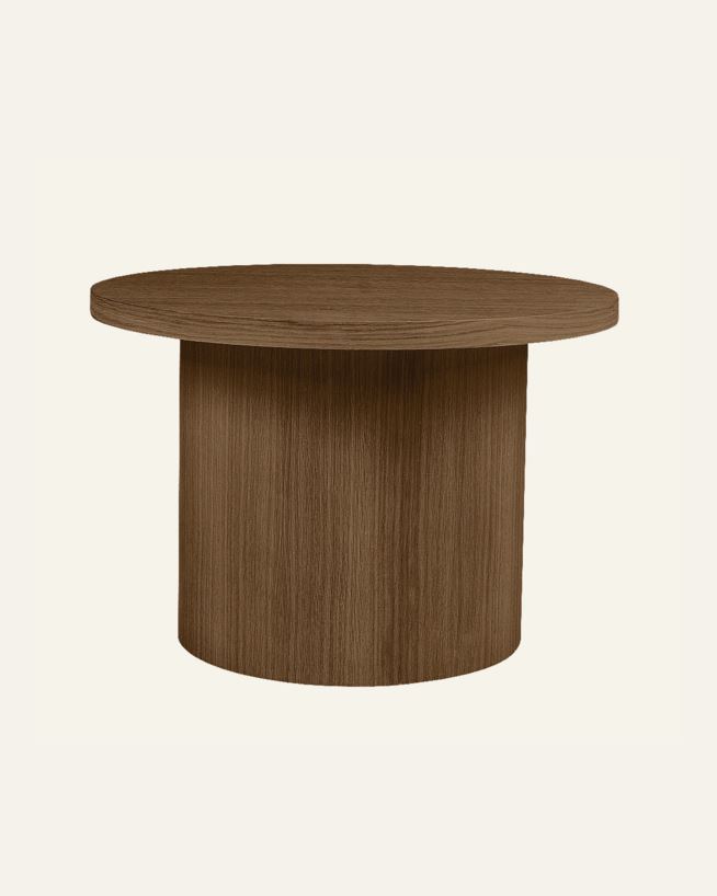 Sohvapöytä ruskea - 60x60x41 cm ø60 ruskea - 1