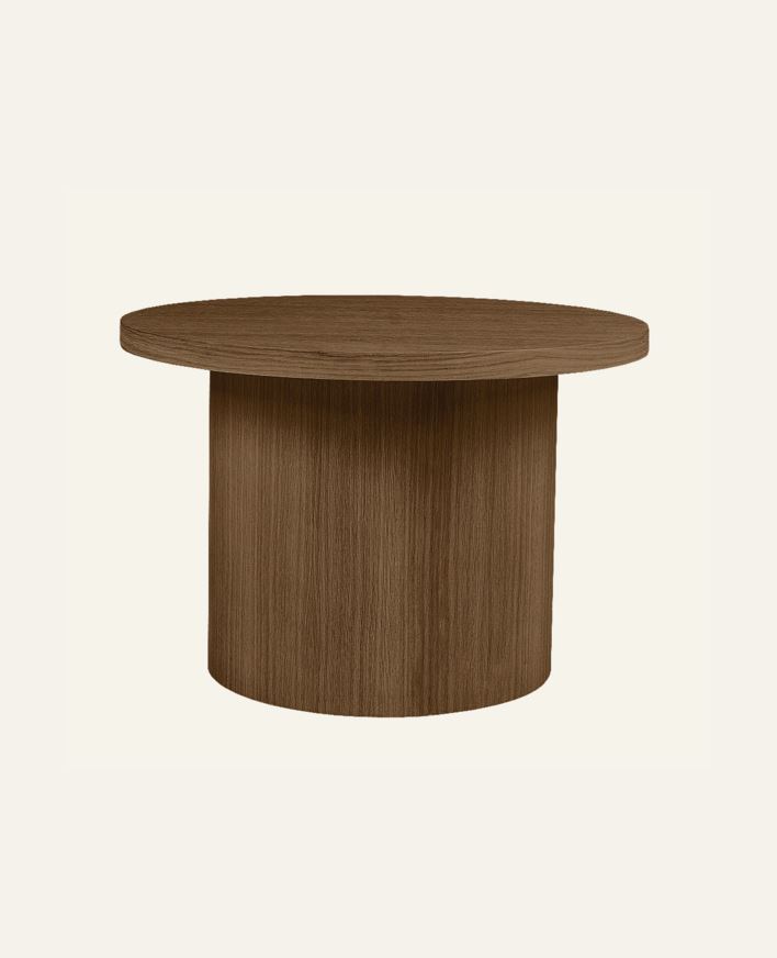 Sohvapöytä ruskea - 60x60x41 cm ø60 ruskea - 1