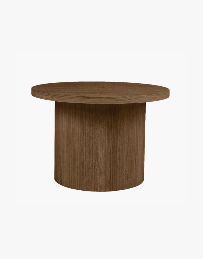 Sohvapöytä ruskea - 60x60x41 cm ø 60 ruskea - 1