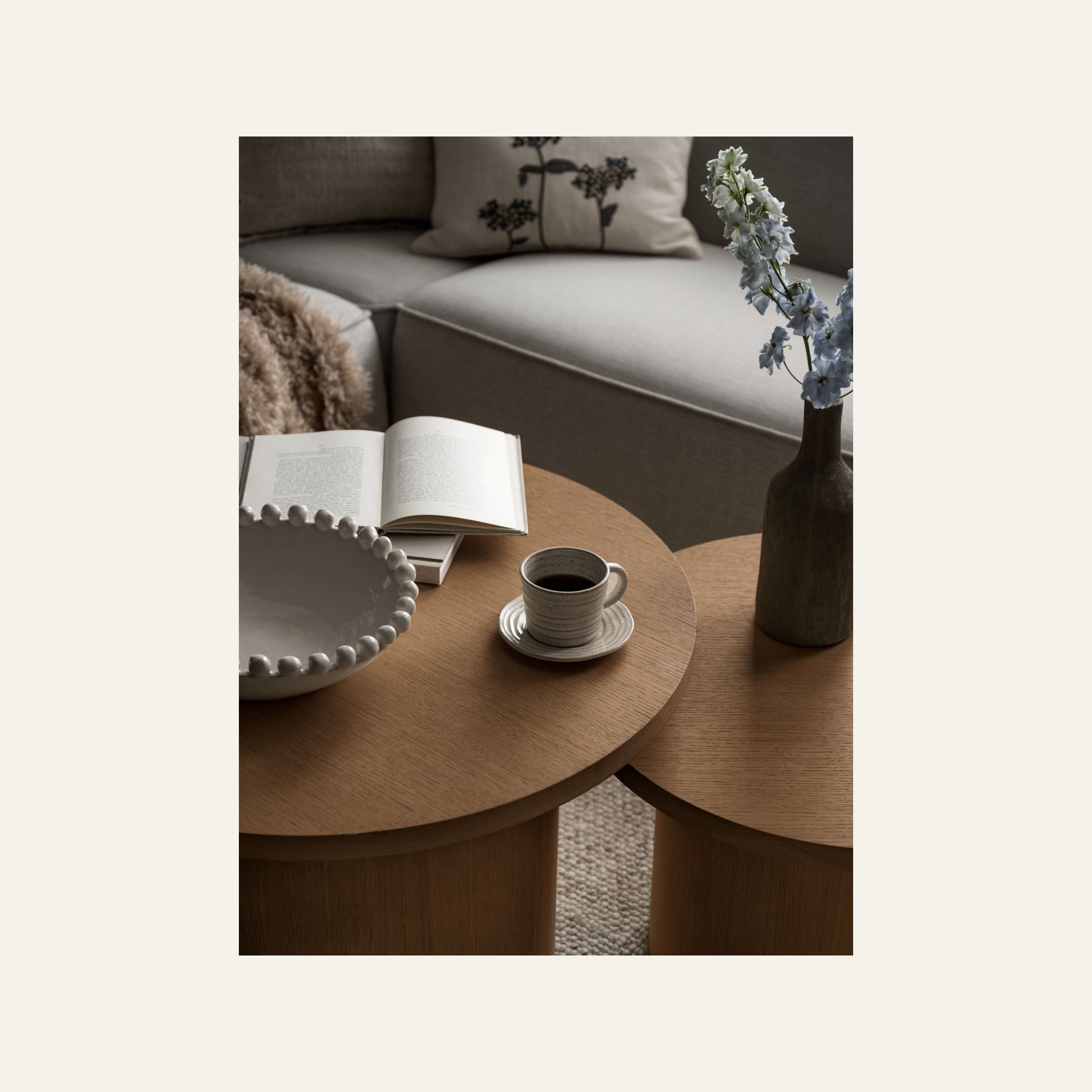 Sohvapöytä ruskea - 2