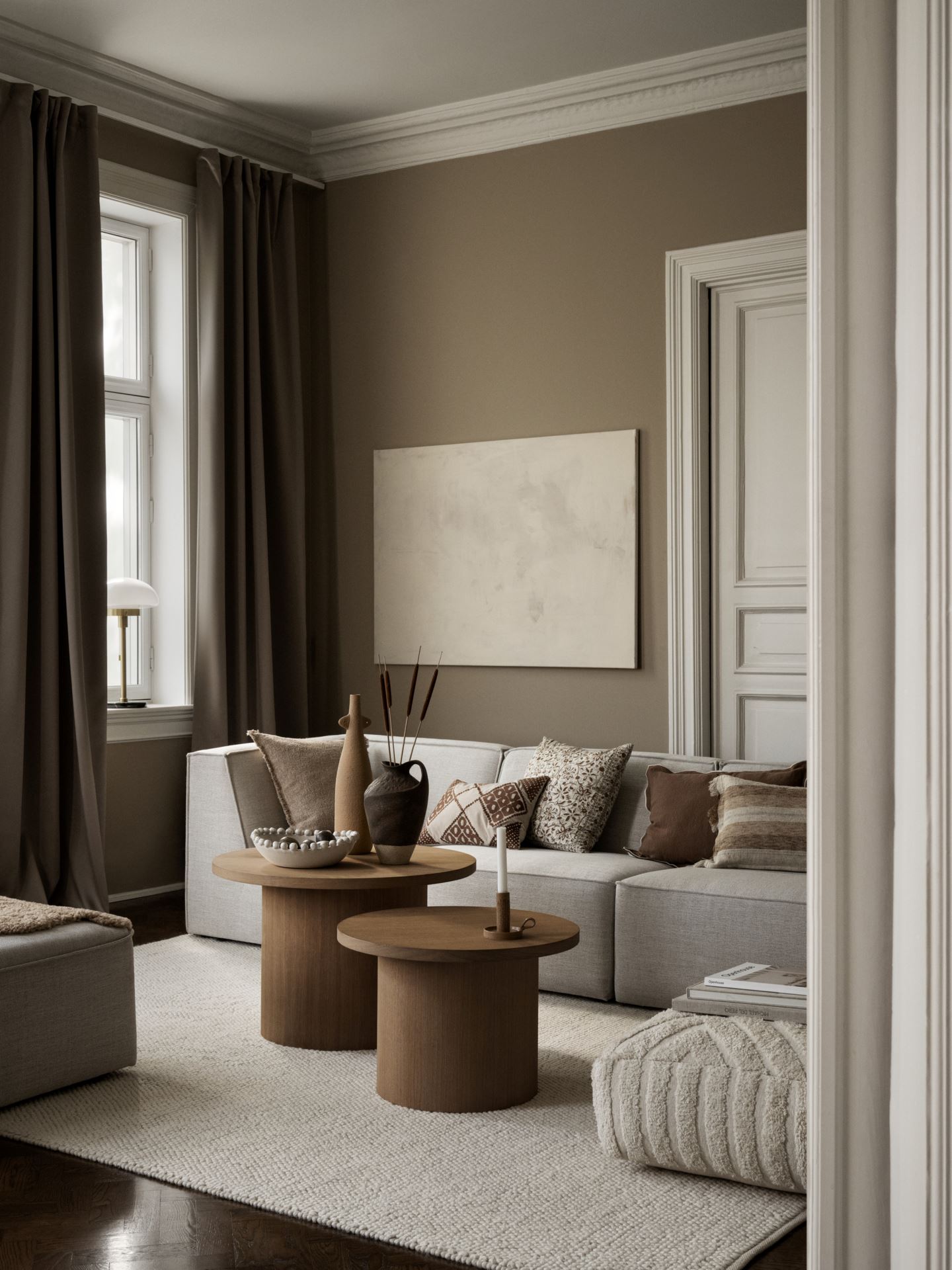 Sohvapöytä ruskea - 3