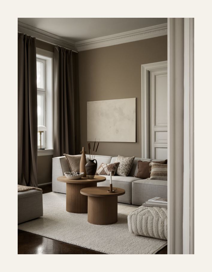 Sohvapöytä ruskea - 3