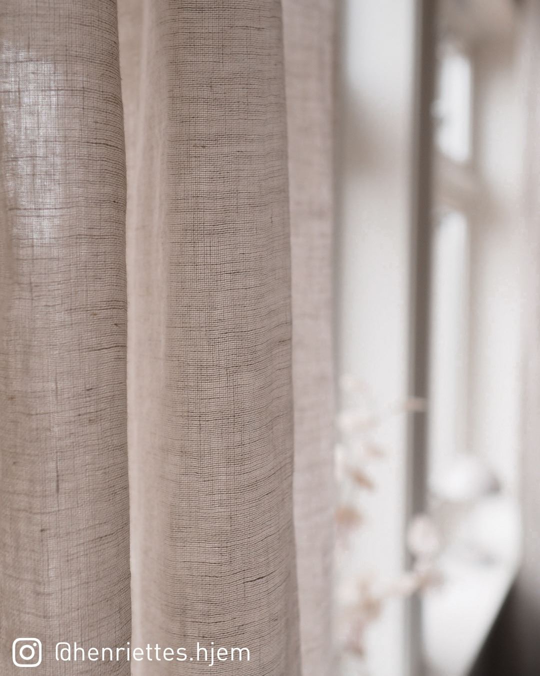 Pellavaverho luonnonväri - 7