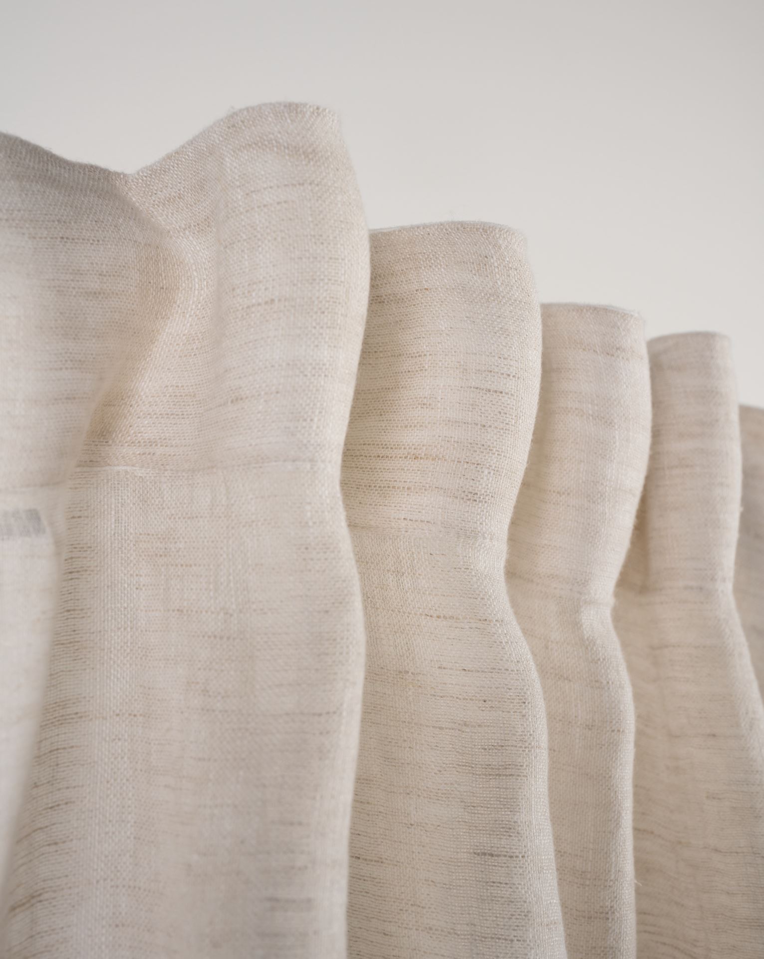 Pellavaverho luonnonväri - 4