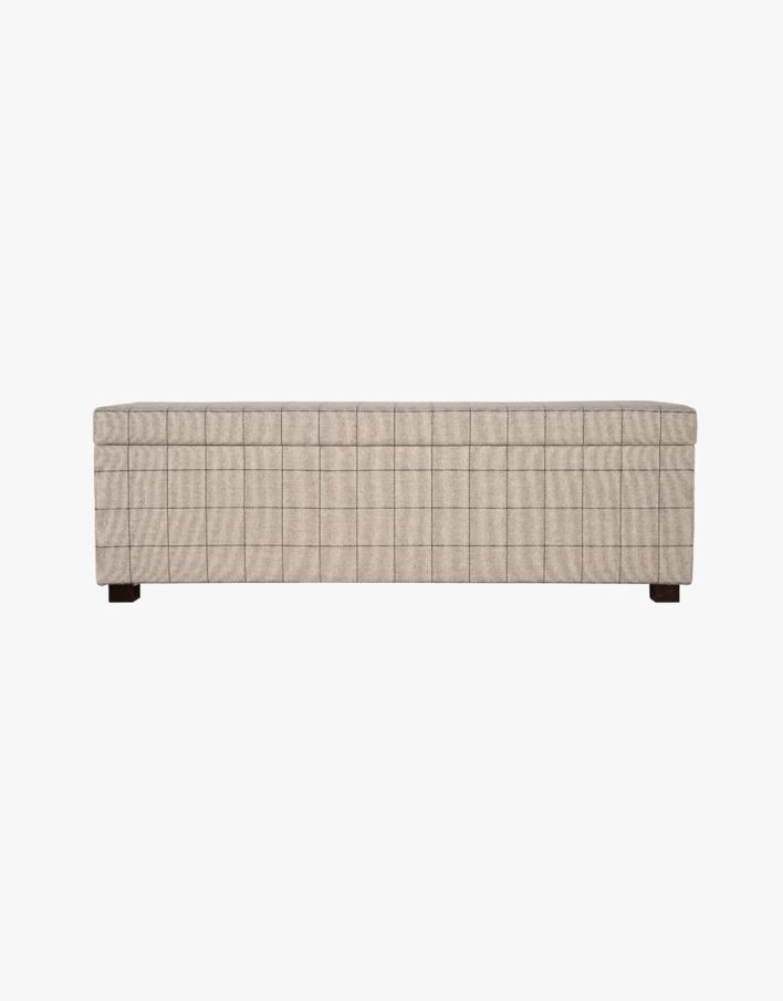 Säilytyspenkki moniväri/beige - 144x46x44 cm moniväri/beige - 1