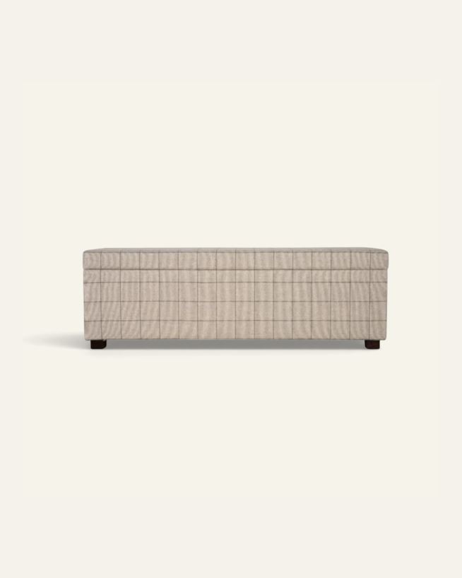 Säilytyspenkki moniväri/beige - 145x46x47 cm moniväri/beige - 1