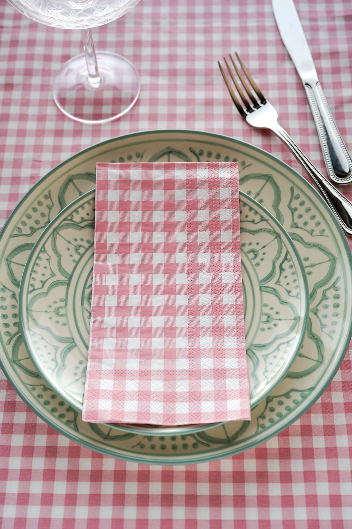 Servetit moniväri/roosa - 2