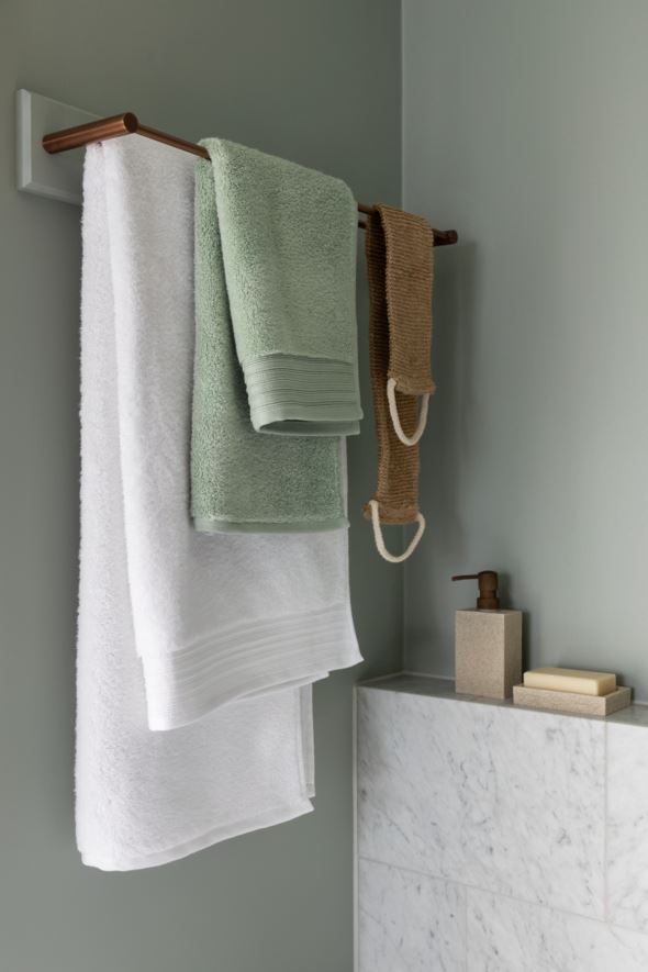 Pyyhe vaaleanvihreä - 2