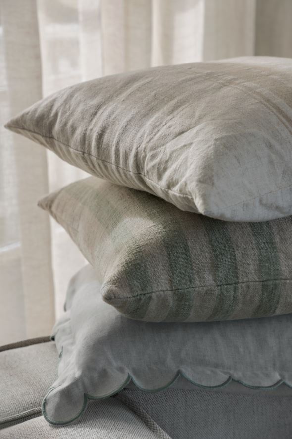 Koristetyynynpäällinen vaaleanvihreä - 3