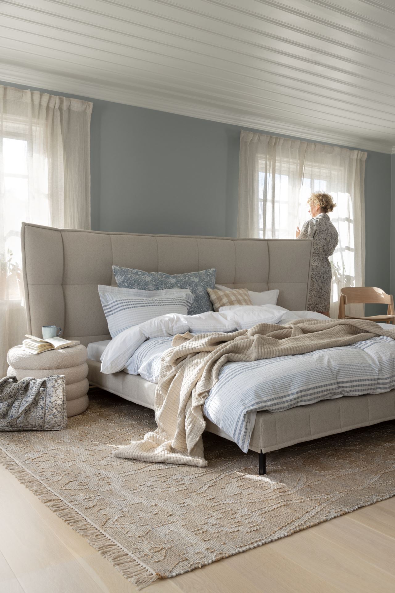 Päiväpeitto luonnonväri - 2