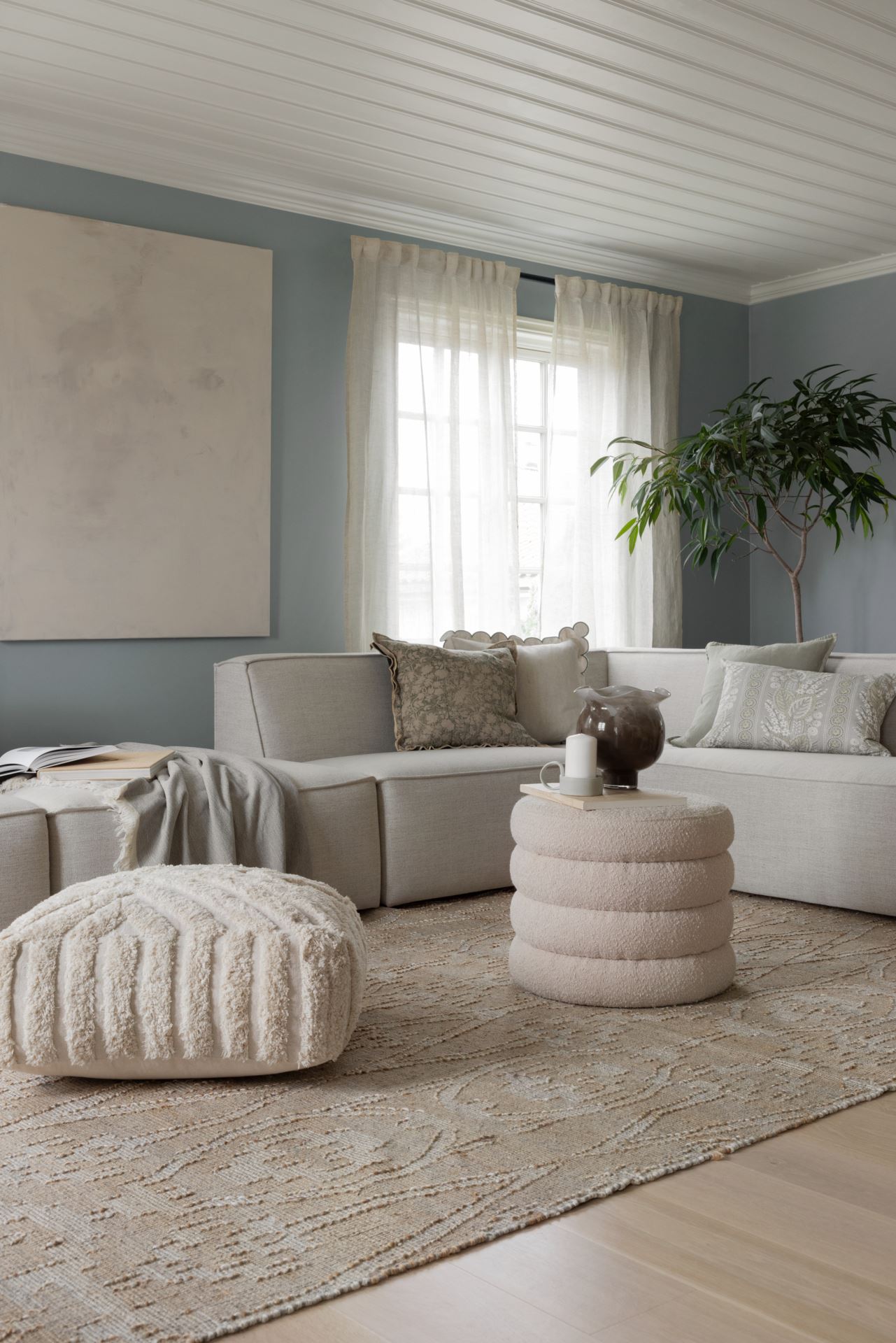 Rahi luonnonvalkoinen - 3