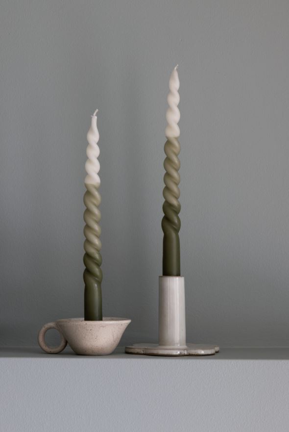 Kynttilänjalka luonnonvalkoinen - 2