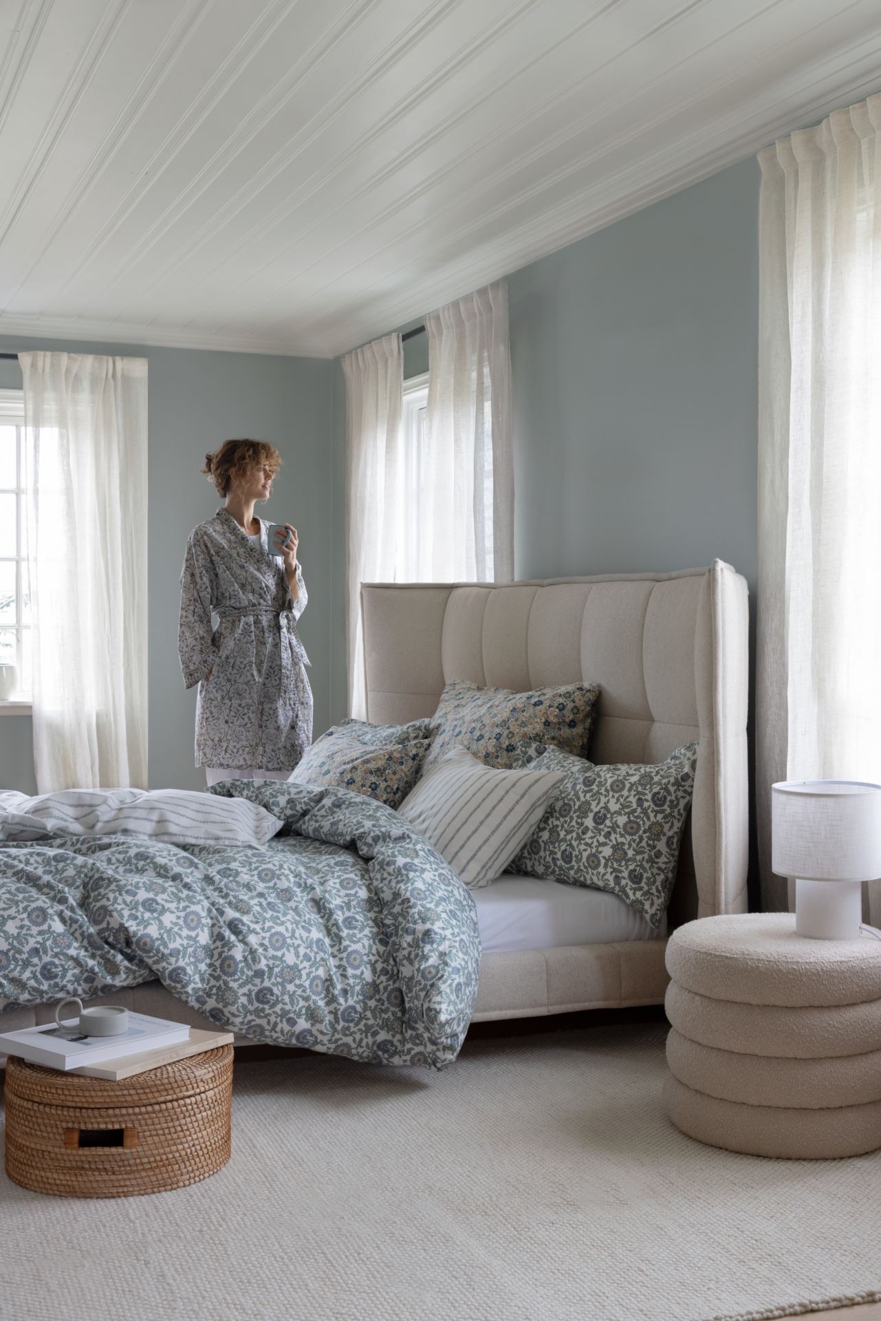 Runkosänky kiinteä/kiinteä luonnonväri - 2